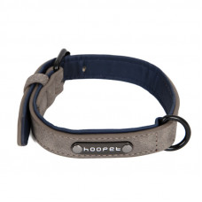 Ошейник двухслойный для собак Hoopet W033 Grey L