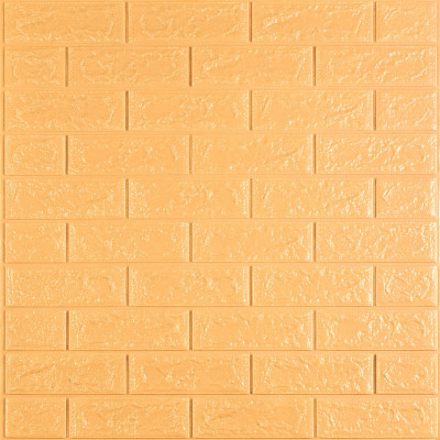 3D панель самоклеющаяся 700x770x5мм кирпич Желто-песочный (009-5) SW-00000028