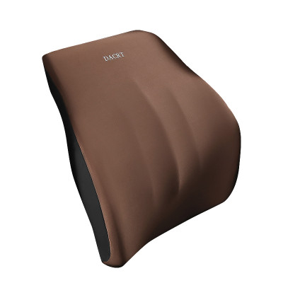 Универсальная поясничная подушка на сиденье DACRT для спины с эффектом памяти ортопедическая Brown