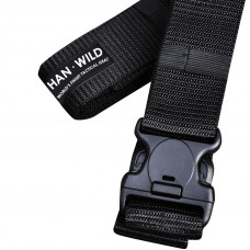 Ремень тактический нейлоновый Han-Wild 5263 6 см Black