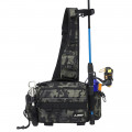 Сумка для рыболовных снастей LEO 28159 Black Camouflage