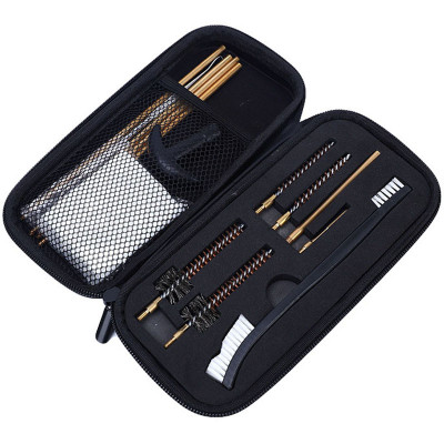 Набор для чистки оружия GK38 14 предметов в плотном кейсе