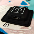 Портативный подогреватель AQW5G Cats для детской бутылочки USB 3 режима Blue
